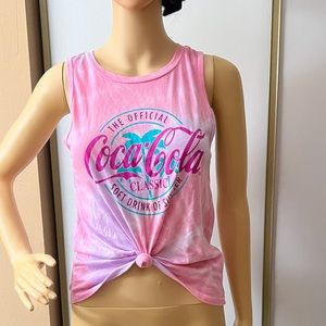 Coca-Cola pink tank top. Women’s size S